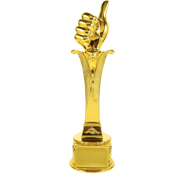 FENGGUIQU 3.5 Inch Premium Resin Participation Trophy Award Decorative Cup for Fun and Recognition