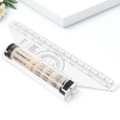 FENGGUIQU Multi-Purpose Rolling Ruler Tool for Accurate Drawing Design with Parallel Lines and Circles