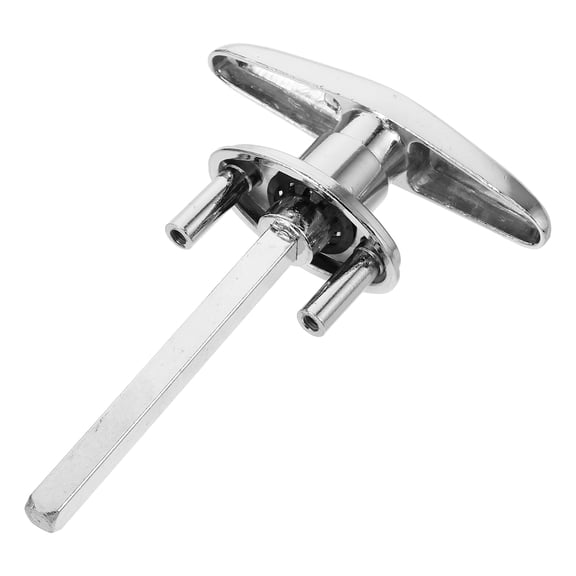 FENGGUIQU Universal T Handle Garage Door Lock Kit: Replacement Lock with 2 Keys and Mounting Bolts for Emergency Release