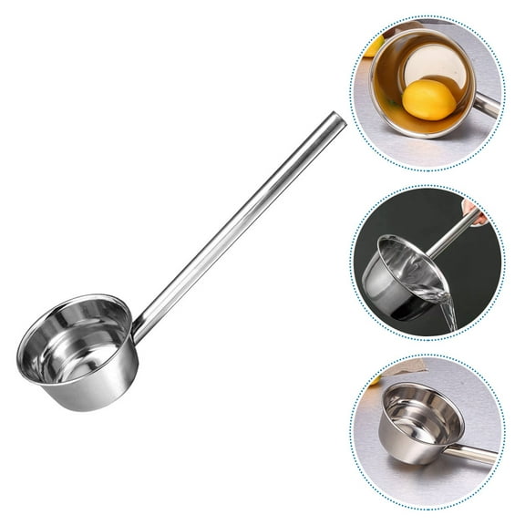 FENGGUIQU Water Spoon Round Shape Kitchen Tool for Cooking Enthusiasts 1Pack