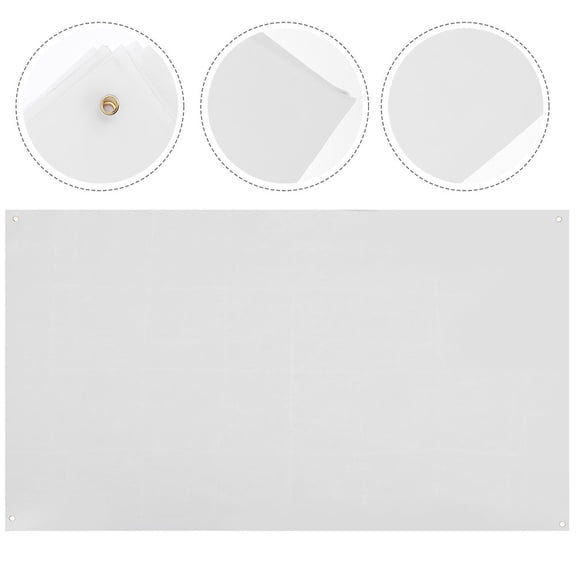 FENGGUIQU White Background Cloth for Photography Durable Polyester Fabric Photo Backdrop