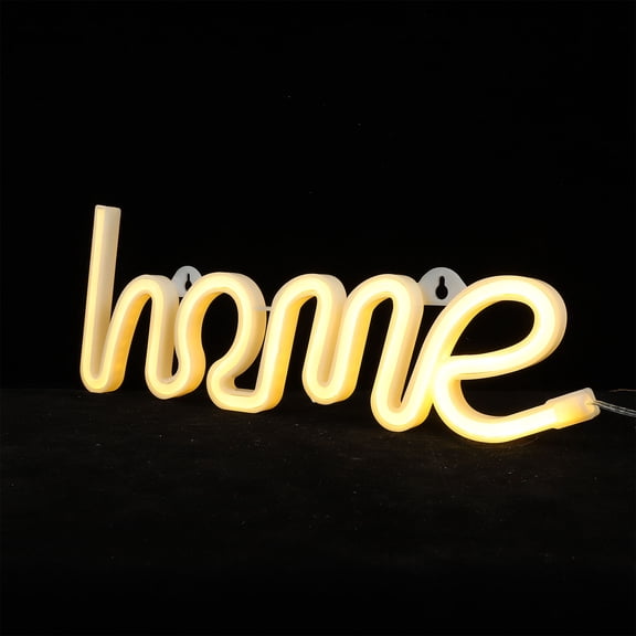 FENGGUIQU White Neon Light Decorative Sign with Stunning Visual Illusions for Parties