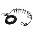 thumbnail image 1 of FENGGUIQU 1Set Outdoor Clothesline Rope Black for Camping Hiking Hanging Clothes Shoes and Cookware, 1 of 8