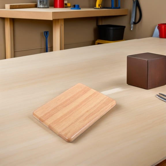 FENGGUIQU Wooden Square Stool Seat Replacement Top for Home and Bar Use