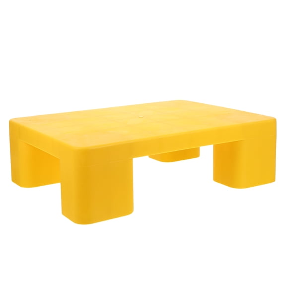 FENGGUIQU Yellow Industrial Plastic Pallet for Cartons and Oil Drum Storage with Easy Handling Design