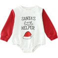 FENGGoing Home Outfit Baby Boy Infant Toddler Boys Girls Christmas Long Sleeve Letter Prints