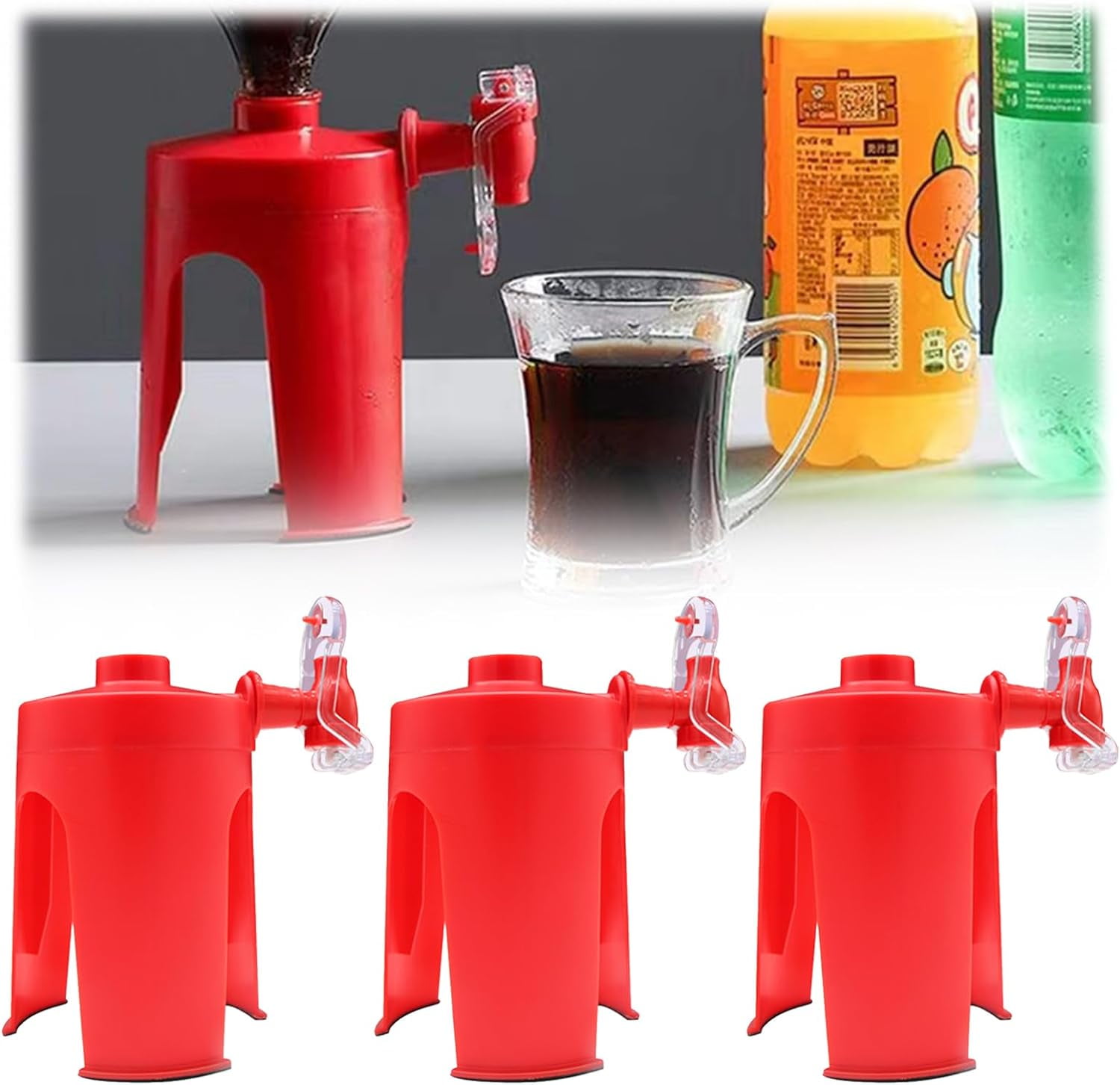 FENGHand Pressure Carbonated Beverage Dispenser,Soda Dispenser