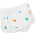 FENGKids Face Towel Baby Drooling Bib Wash Cloth Cotton Muslin