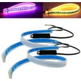 FENGLED Headlight Strip Tube Light 30 45 60cm 24 Inch Flexible Dual