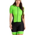 FENGLadies cycling clothing set women's suit jumpsuit black women's
