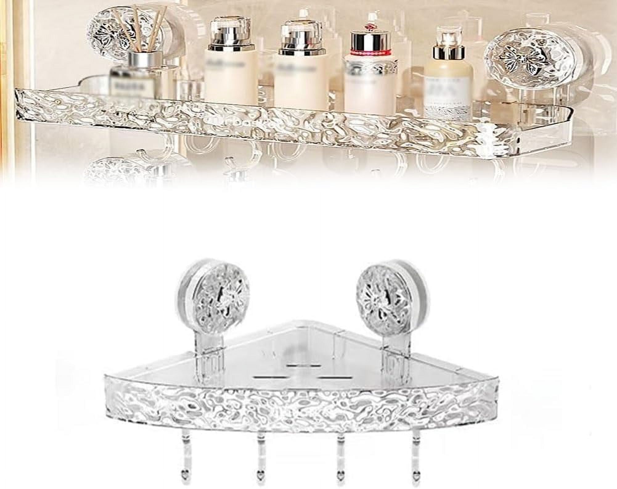 FENGLight Luxury Style PunchFree Storage RackElegant Suction Cup