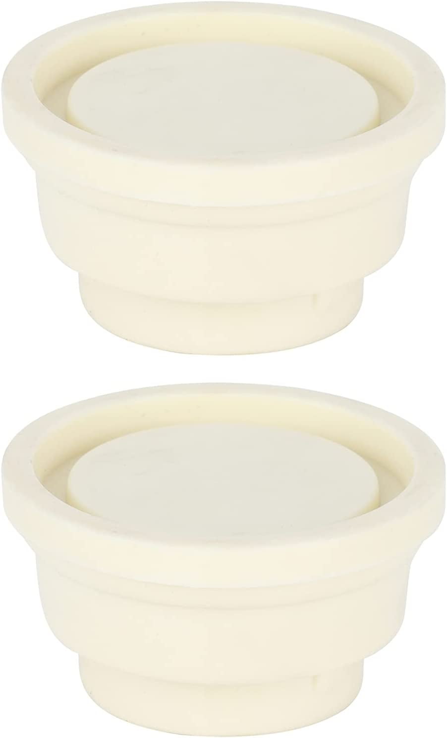 FENGPool Ladder Bumper, 2Pcs 2.4x1.5x1.3in Swimming Pool Ladder White