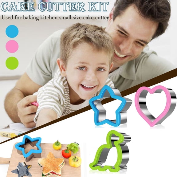 FENGSHUI,Shape Cutters,Stainless Steel Cutters ,Cookie Cutters , Flower 、 Heart Star Shape Cookie Cutter