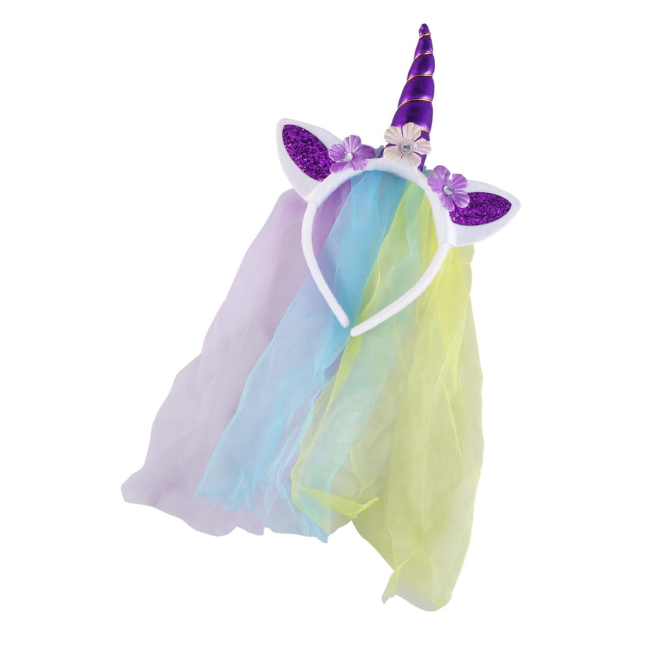 FENGUnicorn Headband Scrunchies for Hair Ribbons Headband Tiara Hair