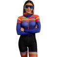 FENGWomen's Long Sleeve Women Profession Suit Clothes Cycling Skinsuits