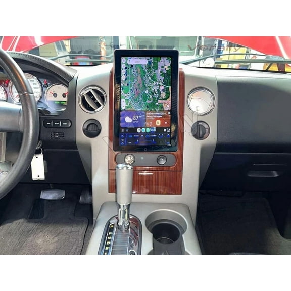 FENGXIH 10.1"4+64G CarPlay For Ford F-150 F150 2004-2008 Android 14 CarPlay Car Stereo Radio GPS Android Auto, Bluetooth MP5 Player + Backup Camera, FM Radio, Mirror Link, SWC