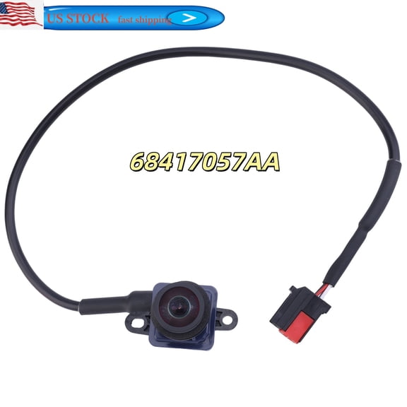 FENGXIH 170°Backup Camera Rear View Camera with Parking Guidelines Waterproof Night Vision Reversing Camera for Dodge Ram Promaster 1500, 2500, 3500 2019-2021 Replaces 68417057AA