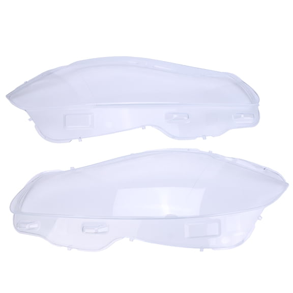 FENGXIH 1Pair Headlight Lamp Cover Frame Head Light Accessories Compatible for Jaguar XJ XJL 2010-2019