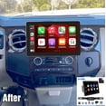 thumbnail image 1 of FENGXIH ​2+32G Android 15 Double Din Rotated For Chevrolet Tahoe Suburban 2007-2014 - 10.1 Inch Screen, Wireless CarPlay/Android Auto + USB, FM, MP5 & Backup Camera, 1 of 11