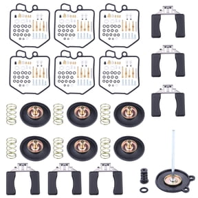 FENGXIH 6Pcs Carburetor Repair Kits Carb Rebuild Kit Compatible for Honda CBX Super Sport 1979-1982 Replace H002-6-CV-6