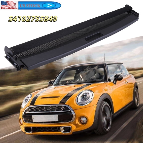 FENGXIH Black Rear Sunroof Sunshade Cover Compatible for BMW Mini Cooper R50 R56 54102755849