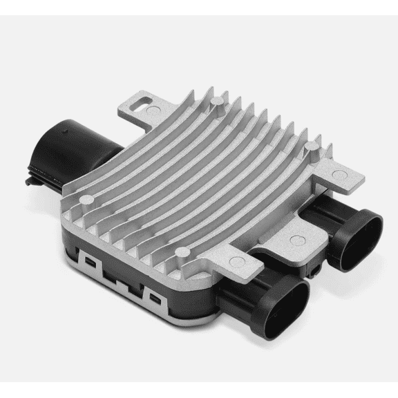 FENGXIH Cooling Fan Radiator Control Module for Ford Edge Flex Lincoln MKX Volvo S60 V60