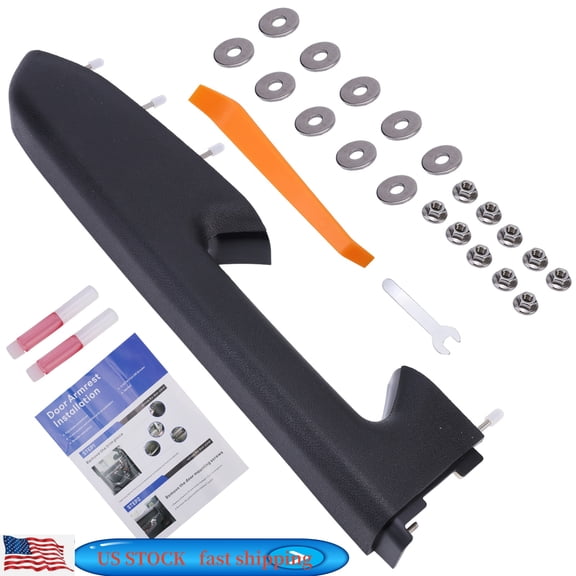 FENGXIH Driver Side Left Front Door Armrest Panel for Chevrolet Silverado, GMC Sierra 2010-2014, 22818465