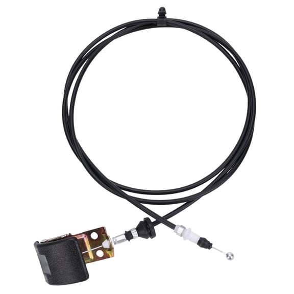 FENGXIH Hood Lock Release Cable Line with Handle Compatible for Mitsubishi Lancer 2008-2017 Replaces 5910A027XA 5910A065