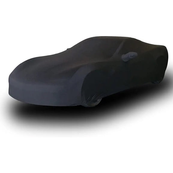 FENGXIH Indoor Car Cover Breathable Dust-Free Protective Cover with Rearview Mirror Pockets Storage Bag Elastic Car Cover Replacement Fit for Chevrolet Corvette C8 Direct