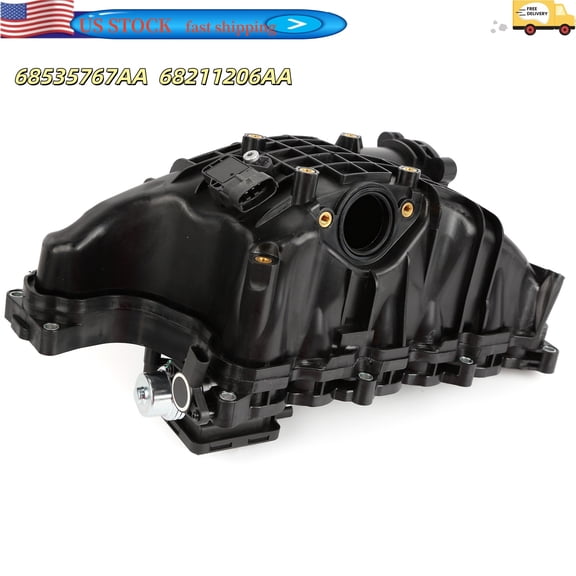 FENGXIH Intake Manifold Compatible for Jeep GrandCherokee 3.0L V6 2013-2020 Replaces 68535767AA 68211206AA