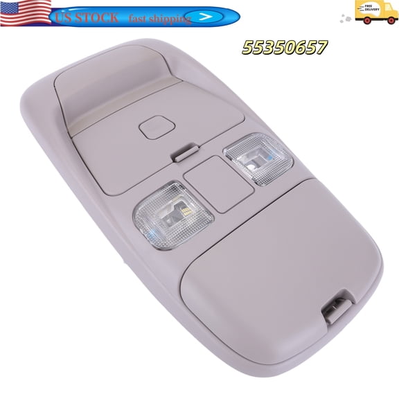 FENGXIH Overhead Dome Light Console Storage Compatible for Dodge Ram 1500 2500 3500 1998-2002 Replaces 55350657