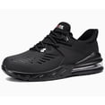 thumbnail image 1 of FENLERN Non Slip Work Waterproof Shoes for Women Steel Toe Comfortable Indestructible Construction Sneakers, 1 of 5
