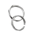 thumbnail image 1 of FENOHREFE Adjustable Sterlings Silver Couple Rings Light Shaped Secret Projection Rings Fashionable for Men and Women, 1 of 8