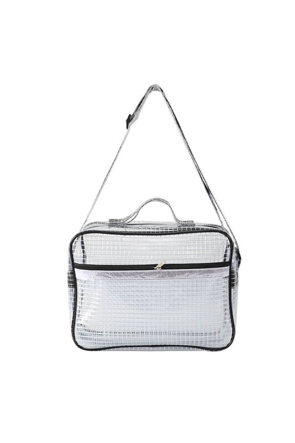 Anti-Static Cleanroom Tool Bag Bag Multifunctional Crossbody Shoulder Bag PVC Bag for Computer Tool