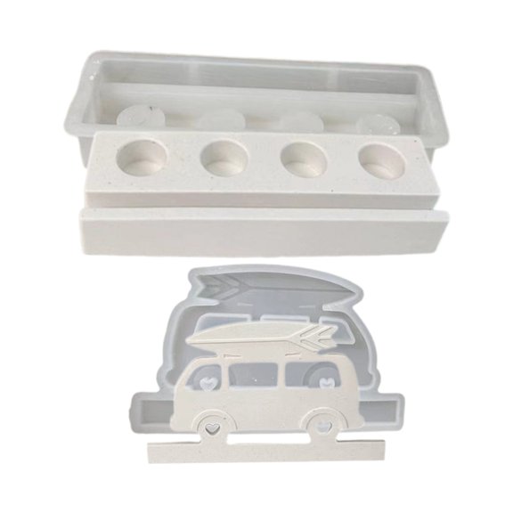 FENOHREFE Aromatherapys Mold Plug-in Candle Holder Silicone Mould Candlestick Making Mold Gypsum Office Decorations Mould