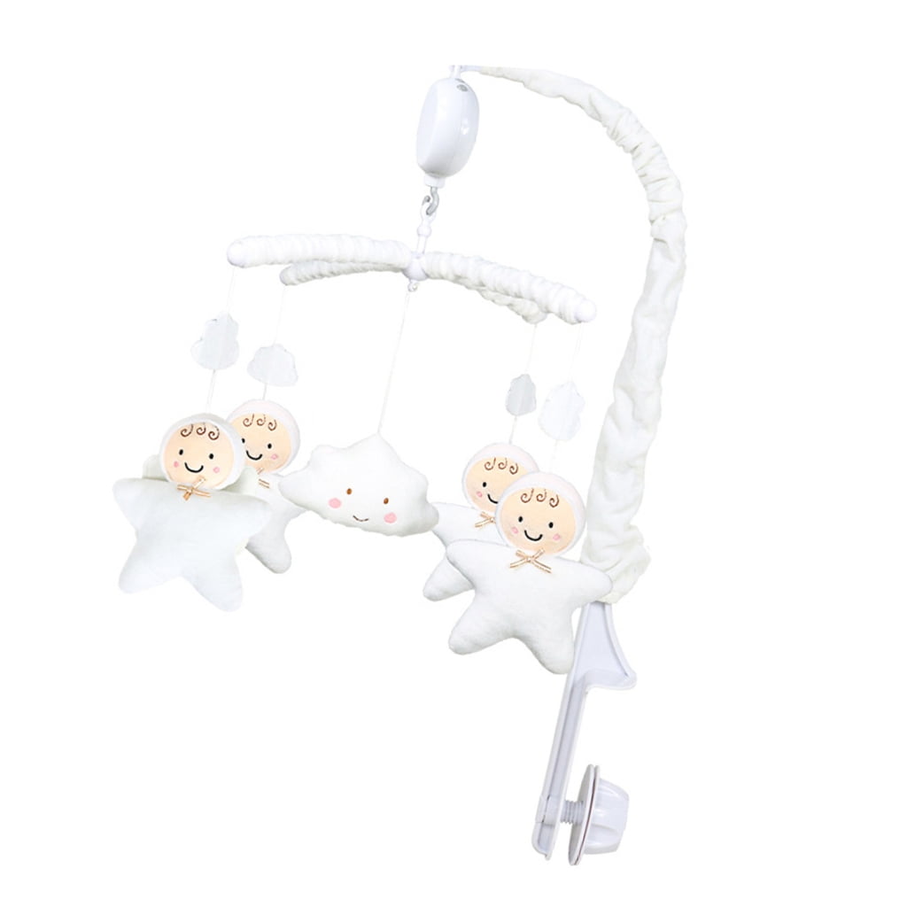 FENOHREFE Ba-- Bells and Frame Arm Bracket Ba-- Musical Crib Mobile Toy ...