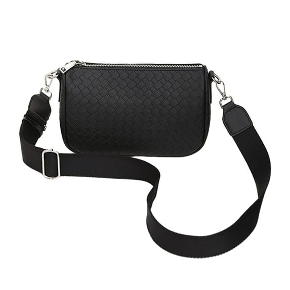 FENOHREFE Crossbody Bag Shoulder Bag for Girl Women Woven Travel Bag Fashion Leisure Bag Versatile Bag Cellphone Bag