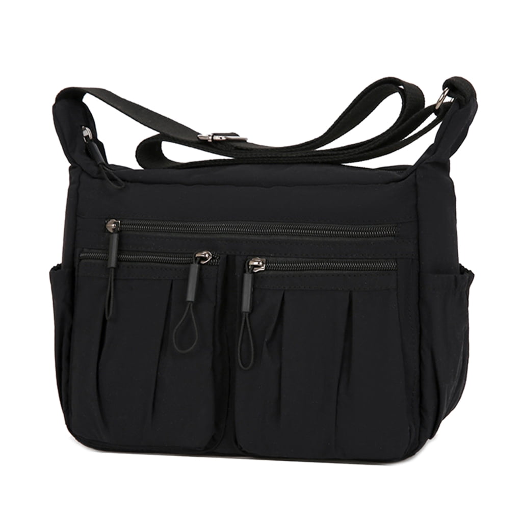 FENOHREFE Crossbody Bag for Women Nylon Waterproofs Shoulder Purse Messenger Bag Lightweight Pocketbooks Waterproofs Messenger Bag