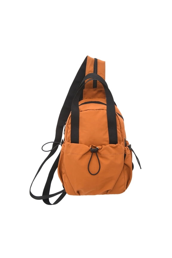 Crossbody Slings Bag for Men Women,Small Slings Backpack Shoulder Bag Handbag Trendy Chest Daypack with Zipper Strap