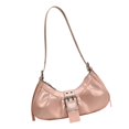 thumbnail image 1 of FENOHREFE Elegant Armpit Purse PU Leather Handbag with Buckles Ornament Shoulder Bag For Office Shopping And Casual Travel, 1 of 8
