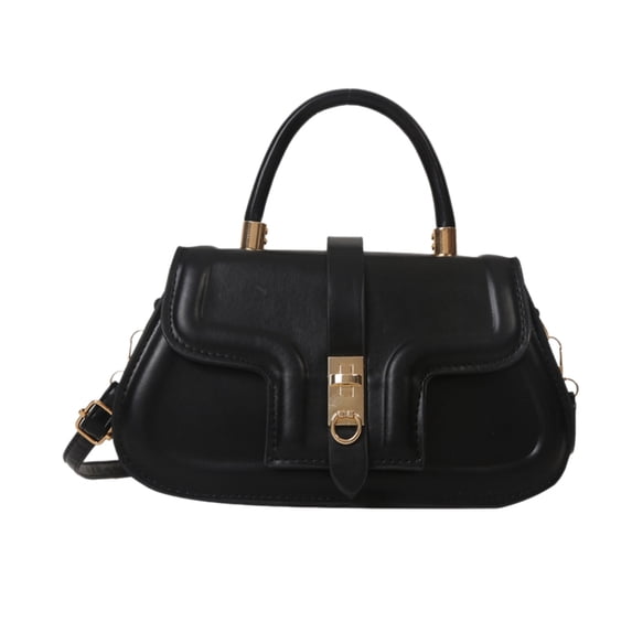 FENOHREFE Elegant Handbag Vintage Shoulder Bag Practical and PU Leather Crossbody Purse for Women