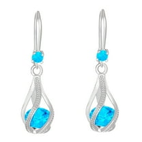 FENOHREFE Elegant Water Drop Earrings Office Wear Earring Fashion Party Jewelry Statement Earrings Suitable for Various Occasion