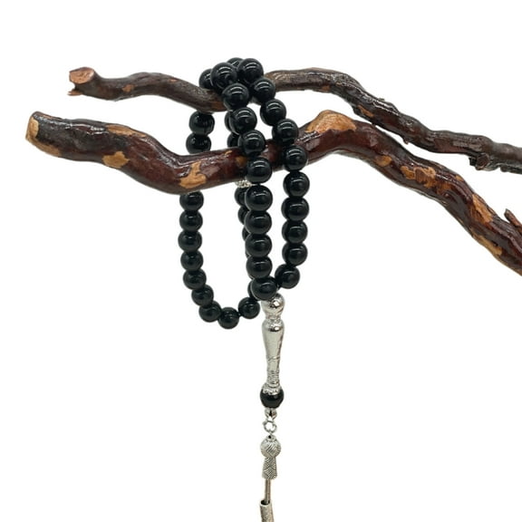 FENOHREFE Exquisite Religion Tasbih Bracelet with 45 Prayer Beads Stylish Rosary Beads Handchain Tasbih Religion Eid