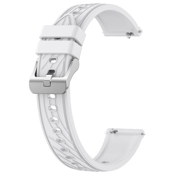 FENOHREFE Fashion Comfortable Silicone 18mm Watch Strap, Easy to Cleans Sport Wristband Suitable For Smartwatches Unisex