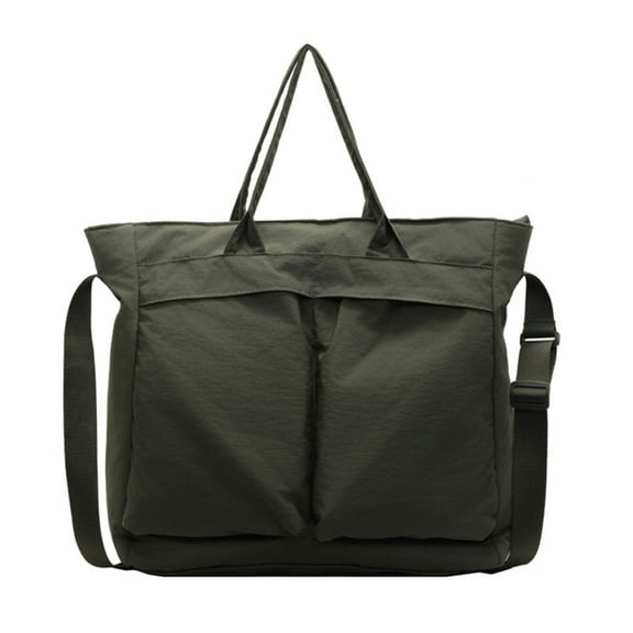 FENOHREFE Fashionable Men's Handbag in Japanese Style Shoulder Bags Nylon Large Capacity Crossbody Bag for Travel or Work