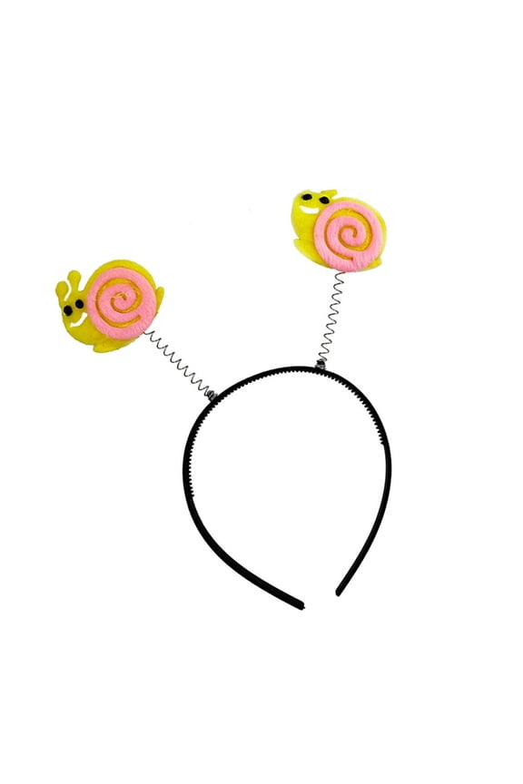 Hair Bands Festive Photo Booth Props Cartoon Snail Headband Party Headpiece Fun Headband for Music Festivals