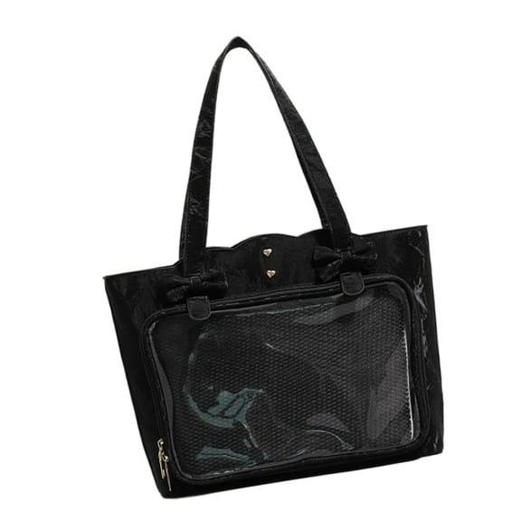 FENOHREFE Lightweight Shoulder Bag Showcasing Japanese Anime Aesthetic Underarm Handbag For Casual Travel And Daily Essential