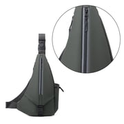 FENOHREFE Mens Crossbody Shoulder Bag Belt Bag Adult Large Capacity Chest Bag Waterproof Night Reflective Casual Bag