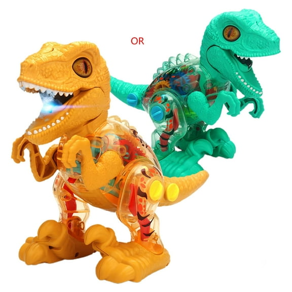 FENOHREFE Mist Spray1ng Robot Dragon Walking Dinosaur Toy With Light And Music Roaring Sound Spr-- Dinosaur Gear Dinosaur Toy