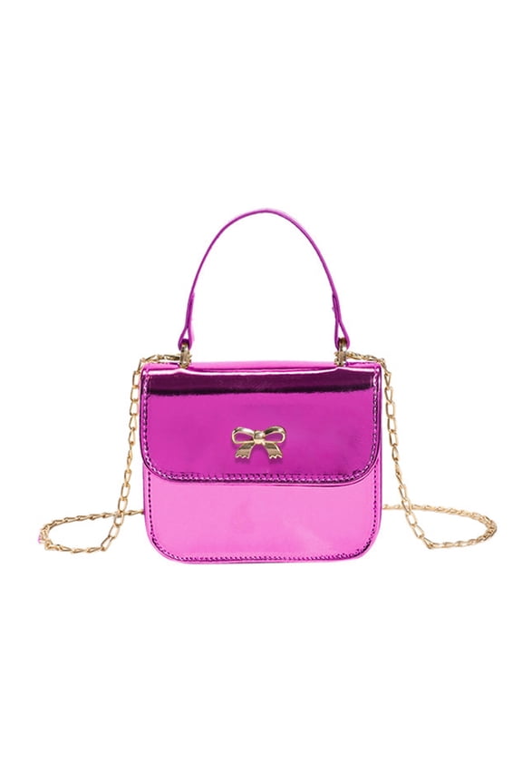 Multifunctional Shoulder Bag Chain Handbag PU Crossbody Bags Fashionable Evening Party Clutch for Women Girls